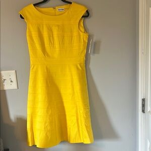 Yellow Sleeveless Dress